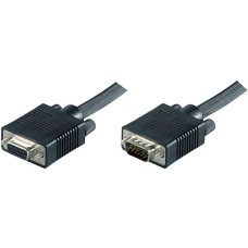 Microconnect Kabel MicroConnect D-Sub (VGA) - D-Sub (VGA) 2m czarny (MONGH2B)