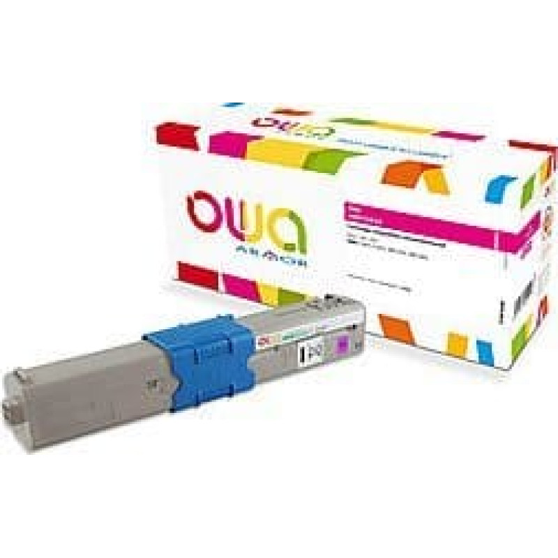 Armor Tusz Armor Toner OWA Armor do OKI C301, C321, MC332, MC342, 1500p, 44973534, czerwona/magenta