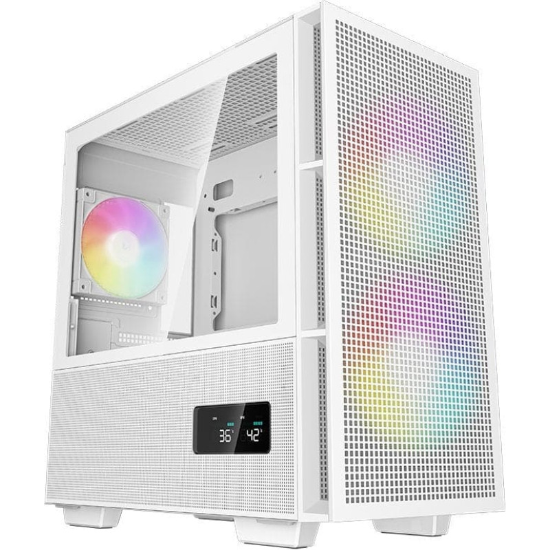 Deepcool Obudowa Deepcool CH360 ARGB biała (R-CH360-WHAPE3D-G-1)
