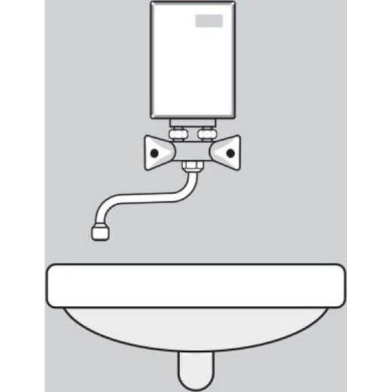 Wijas Przepływowy podgrzewacz wody Wijas Perfect 450 4.5 kW 0.65 MPa