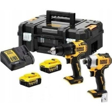 Dewalt ZESTAW WKRĘTARKA DCD708 + ZAKRĘTAKRA DCF809 18V 2*5.0AH