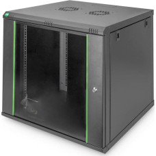 Digitus Szafa Digitus Rack Digitus DN-19 12U-6/6-EC-SW wall mount black