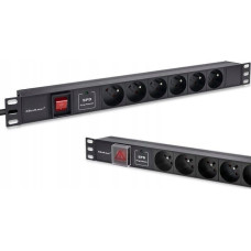 Qoltec Listwa zasilająca Qoltec Listwa zasilająca Qoltec PDU do RACK 19