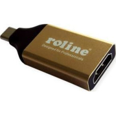 Roline Adapter USB Roline USB-C - HDMI Złoty  (JAB-6926694)