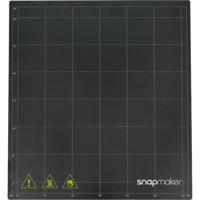 Snapmaker Dwustronna płyta ze stali sprężynowej - dla drukarek Snapmaker 2.0 A350  - teksturowana}