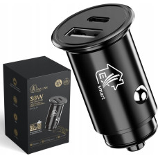 Extralink Ładowarka ExtraLink Extralink Smart Life 38W, 1x USB-C, 1x USB-A, czarny