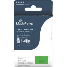 Mediarange MediaRange Schriftbandka. Brother TZ-751/TZe-751 24mm 8m sw