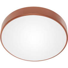 Orno Lampa sufitowa Orno OVO plafon 4xE27, 4x24W, miedziana stal, klosz szklany matowy, IP20,? 500