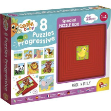 Lisciani Carotina Baby - Puzzle progresywne Zwierzątka