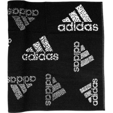 Adidas Ręcznik kąpielowy plażowy basenowy sportowy adidas Branded Must-Have czarno-biały HS2056 100x50 cm
