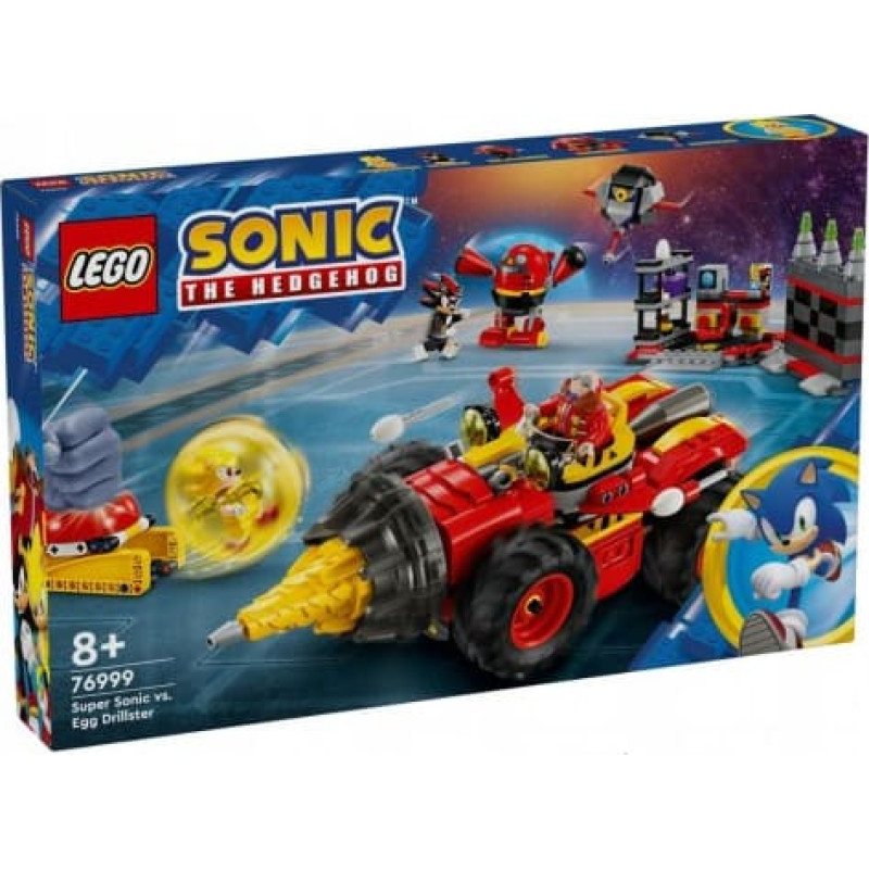 Lego Sonic Super Sonic vs. Egg Drillster