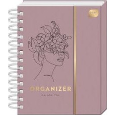 Interdruk Organizer B6/105K na magnes Flower