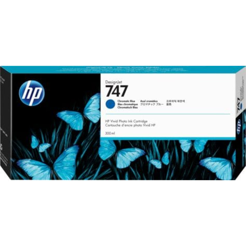 HP Tusz HP Tusz P2V85A, HP 747 (Chromatic Blue)