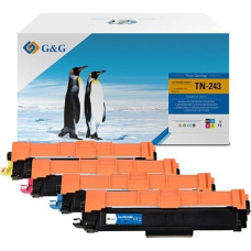G&G Toner G&G Zestaw CMYK Zamiennik TN-243CMYK (NT-PB243BK/C/M/Y-4)