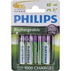 Philips Akumulator Multilife AA / R6 2600mAh 4 szt.