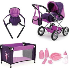 Bayer Bayer Design combi doll stroller Grande (purple / pink)