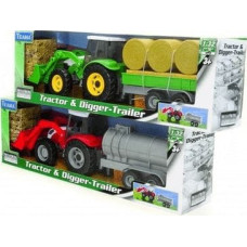 Teama Traktor spychacz 1:32 ver.2 czerwony