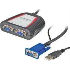 Secomp Kabel Secomp VALUE Portabler VGA Video-Splitter 2fach 250MHz - 14.99.3523