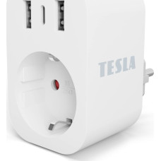 Tesla Listwa zasilająca Tesla Tesla listwa zasilająca 4 gniazda 2xUSB-A 1xUSB-C