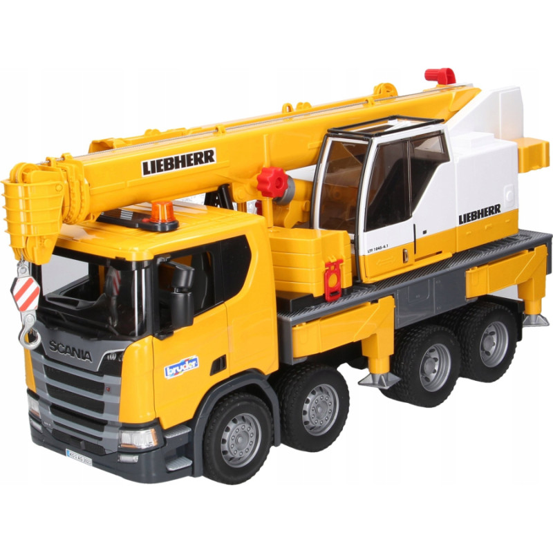 Bruder Pojazd Scania Super 560R Ciężarówka z dźwigiem