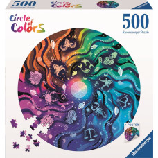 Ravensburger Puzzle 500 elementów Paleta kolorów Astronomia