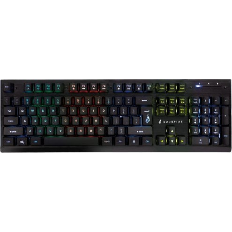 Surefire Klawiatura Surefire Klawiatura przewodowa SureFire KingPin X2 gamingowa RGB QWERTY English