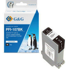 G&G Tusz G&G G&G kompatybilny ink / tusz z PFI107BK, NC-00107BK, 6705B001, black, 130ml