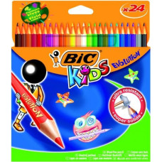BIC KREDKI OŁÓWKOWE BIC KIDS EVOLUTION ECOLUTIONS PUDEŁKO 18+6 SZT - 920298
