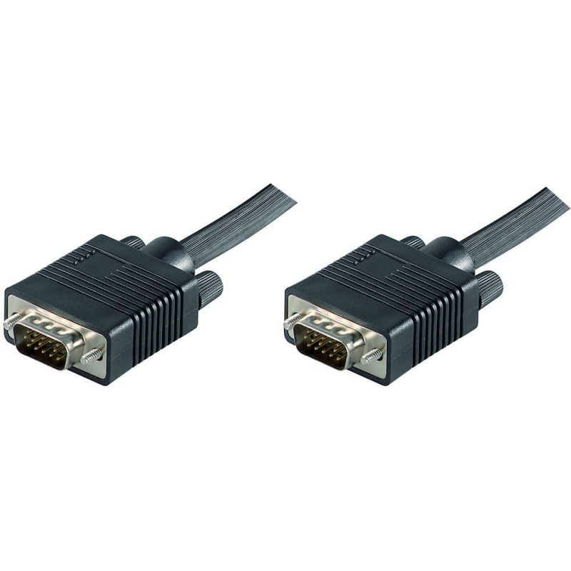 Microconnect Kabel MicroConnect D-Sub (VGA) - D-Sub (VGA) 2m czarny (MONGG2B)