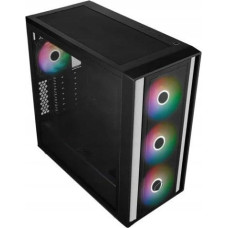 Cooler Master MasterBox 600 (schwarz, Tempered Glass)