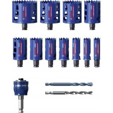 Bosch Bosch hole saw Tough material set 14 pieces - 2608900447 EXPERT RANGE