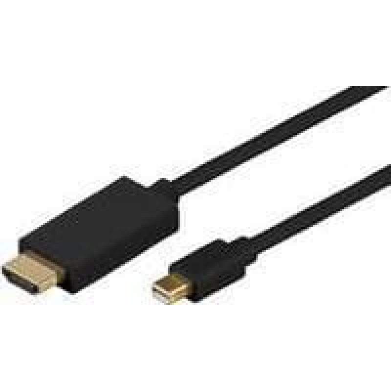 Microconnect Kabel MicroConnect Mini Displayport-HDMI M-M 1.8m - MDPHDMI2B