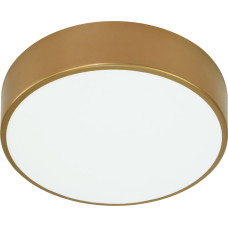 Orno Lampa sufitowa Orno OVO plafon LED, 24W, 4000K, 2750lm, złota stal, klosz szklany matowy, IP20, ? 300