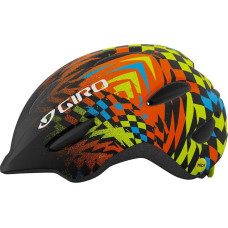 Giro Kask dziecięcy juniorski GIRO SCAMP MIPS Rozmiar kasku: XS(45-49 cm), Wybierz kolor: Matte Black Check Fade