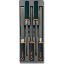 Beta Tools ZESTAW PILNIKÓW 5SZT WE WKŁADCE Z TWORZ. 2424/T236 BETA UTENSILI S.P.A.