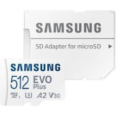Samsung MEMORY MICRO SDXC EVO+ 512GB/V30 W/A