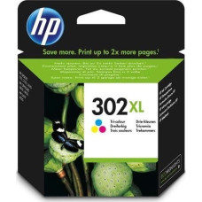 HP Tusz HP Tusz HP kolor HP 302XL, HP302XL=F6U67AE, 330 str.,8 ml