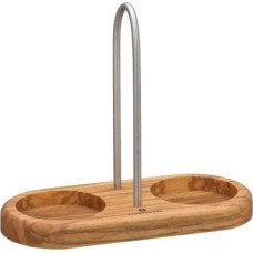 Zassenhaus Młynek do przypraw Zassenhaus Podstawka Zassenhaus pod młynki z uchwytem, drewno oliwne, 17x8x15 cm, śred.otworów