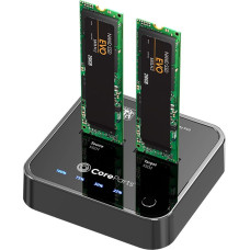 Coreparts Stacja dokująca CoreParts USB3.2 Type C (10 Gbps) SATA M.2 SSD cloner, stacja dokująca z funkcją klonowania