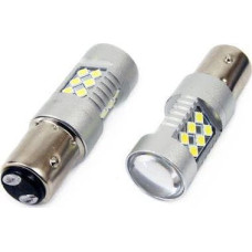 Amio Żarówki LED CANBUS 24SMD 3030 1157 (P21/5W) White 12V/24V