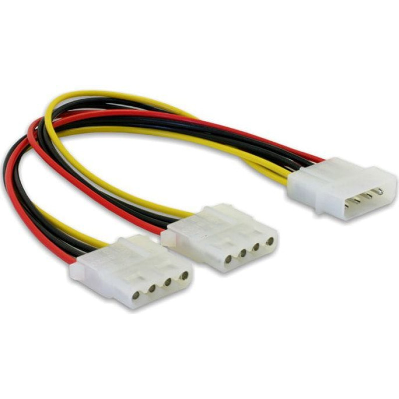 Delock PowerY-Kabel 2x 5,25