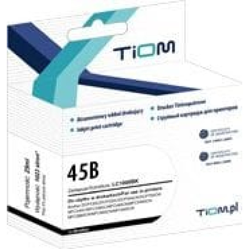 Tiom Tusz Tiom Tusz Tiom do HP 45 | 100/150/210/700/1000c | black
