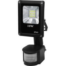 Volteno Naświetlacz Volteno Reflektor LED Slim 10W IP65 z czujnikiem ruchu (VO0764)