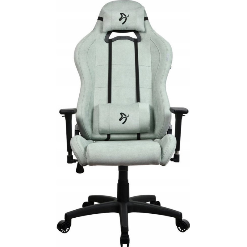Arozzi Fotel Arozzi Arozzi Frame material: Metal; Wheel base: Nylon; Upholstery: Soft Fabric | Gaming Chair | Torretta SoftFabric | Pearl Green