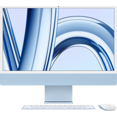 Apple Komputer Apple Apple iMac 24” 4.5K Retina, Apple M3 8C CPU, 10C GPU/8GB/512GB SSD/Blue/SWE Apple