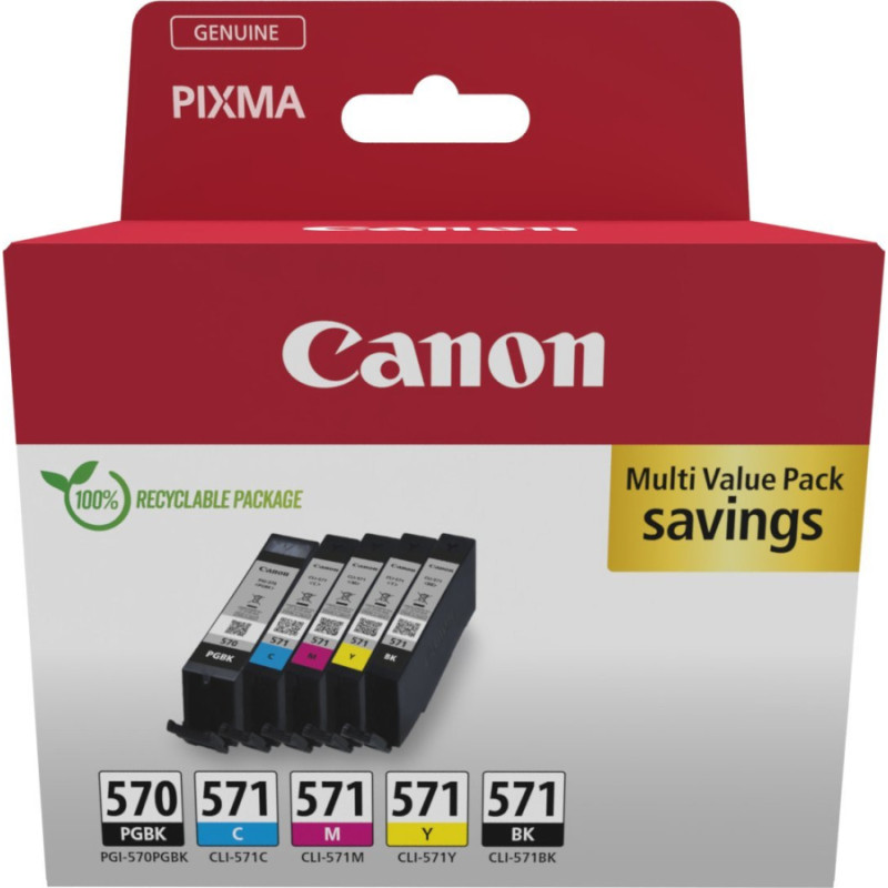 Canon Tinte Multipack PGI-570PGBK/CLI-571