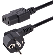 Startech Kabel zasilający StarTech Cable StarTech EU Shuko to C13 3m Black