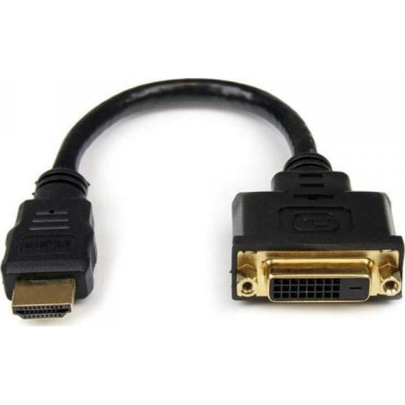 Startech Adapter AV StarTech HDMI - DVI-I czarny (JAB-1719274)