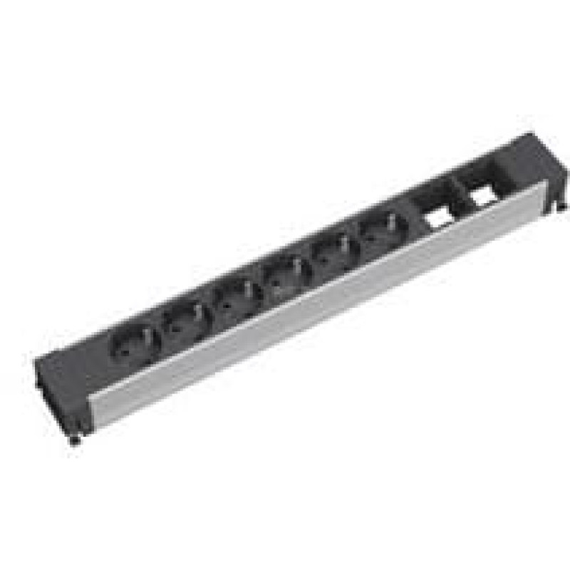 Bachmann Listwa zasilająca Bachmann 6 gniazd srebrna (909.009)