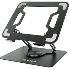 Awei Podstawka pod laptopa Awei Awei Uchwyt Biurkowy X46 Rotacyjny Na Laptopa Czarny/Black